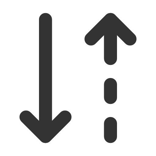 иконка arrows transfer down, arrows, transfer, трансфер, down, стрелка,