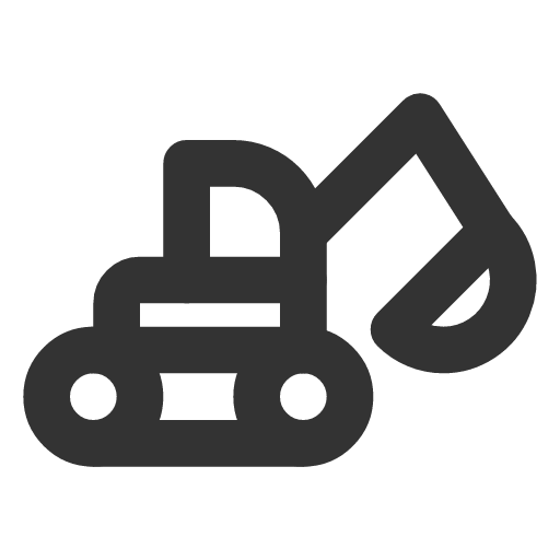 иконка backhoe,