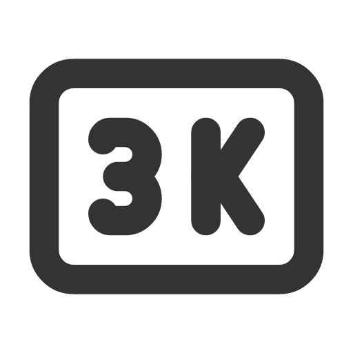 иконка badge 3k, badge, бейдж, 3k,