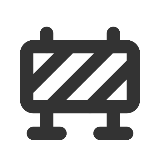 иконка barrier block, barrier, block, запрет,