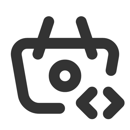 иконка basket code, basket, корзина, code, код,