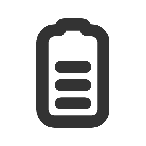 иконка battery vertical 3, battery, батарея, vertical,