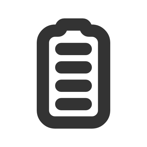 иконка battery vertical 4, battery, батарея, vertical,