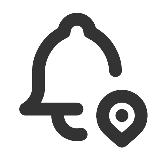 иконка bell pin, bell, колокольчик, pin, кнопка,