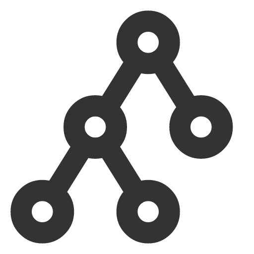 иконка binary tree, binary, tree,