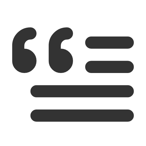 иконка blockquote,