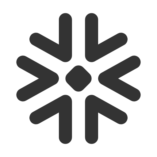 иконка brand snowflake, brand, snowflake, снежинка,