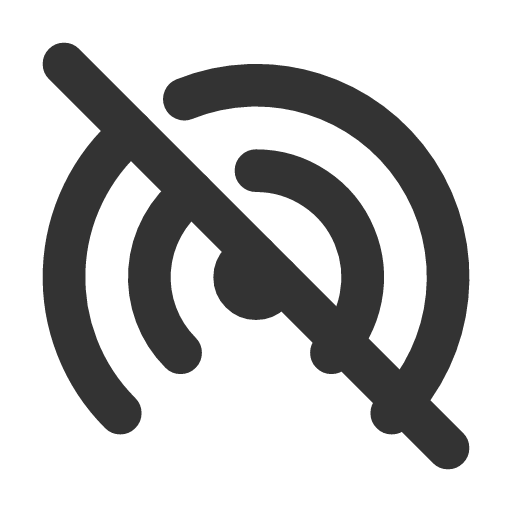 иконка broadcast off, broadcast, off,