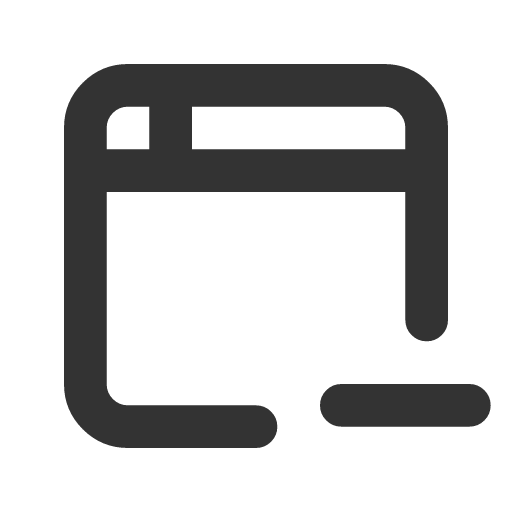 иконка browser minus, browser, браузер, minus, минус,