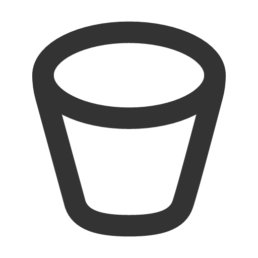 иконка bucket,