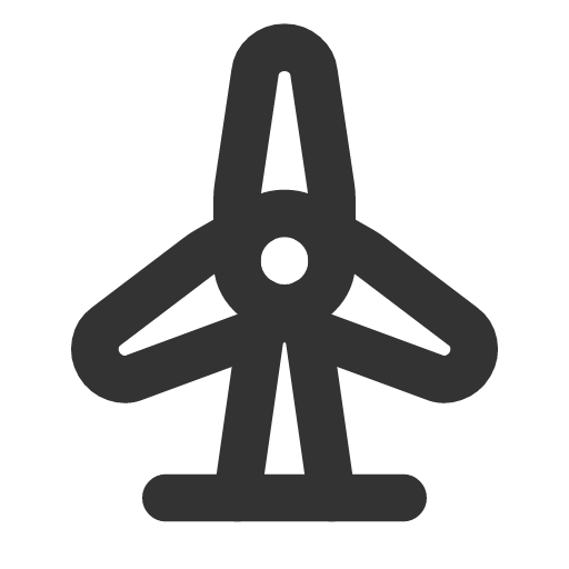 иконка building wind turbine, building, здание, wind, ветер, turbine,