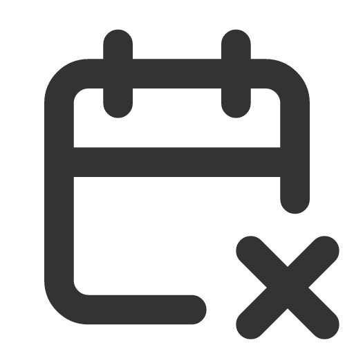 иконка calendar x, calendar, календарь,