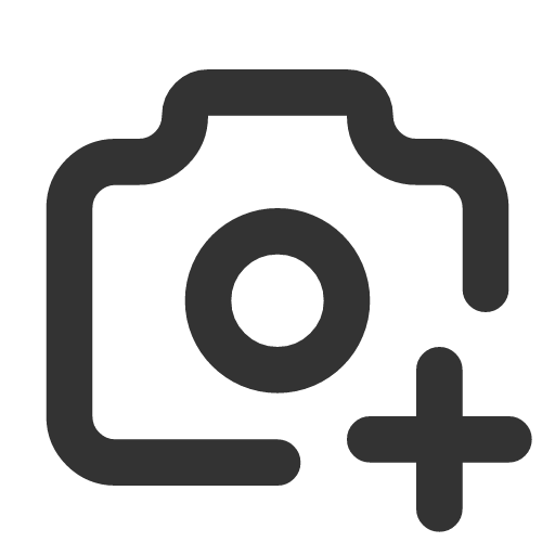 иконка camera plus, camera, фотоаппарат, plus, плюс,