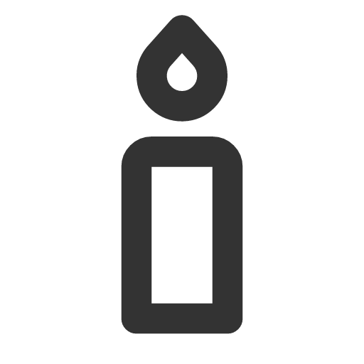 иконка candle, свеча,
