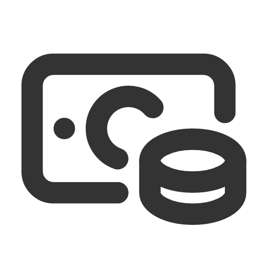 иконка cash coin, cash, кассовый аппарат, coin, деньги,