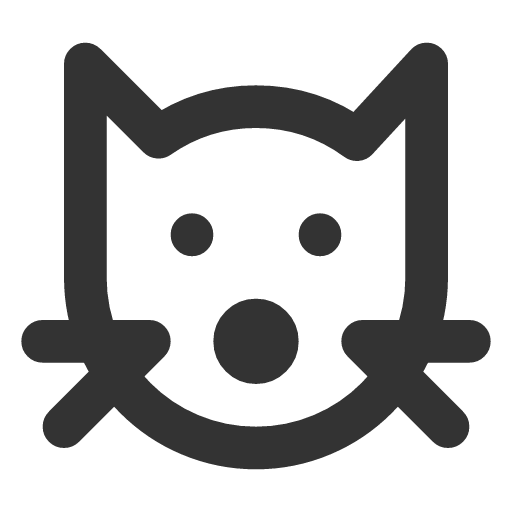 иконка cat, кот,
