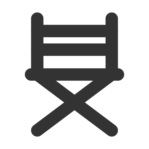 иконка chair director, chair, кресло, director,