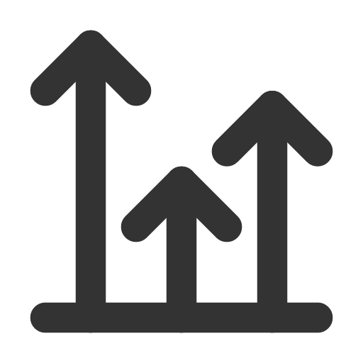 иконка chart arrows vertical, chart, график, arrows, vertical,