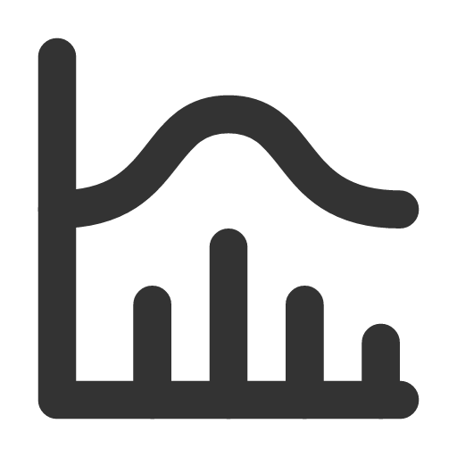 иконка chart histogram, chart, график, histogram,