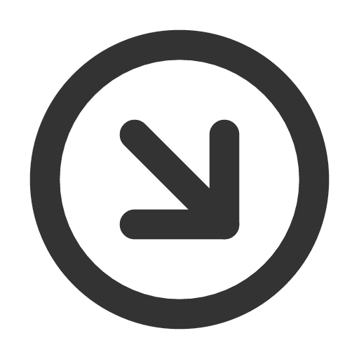 иконка circle arrow down right, circle, arrow, стрелка, down, right,