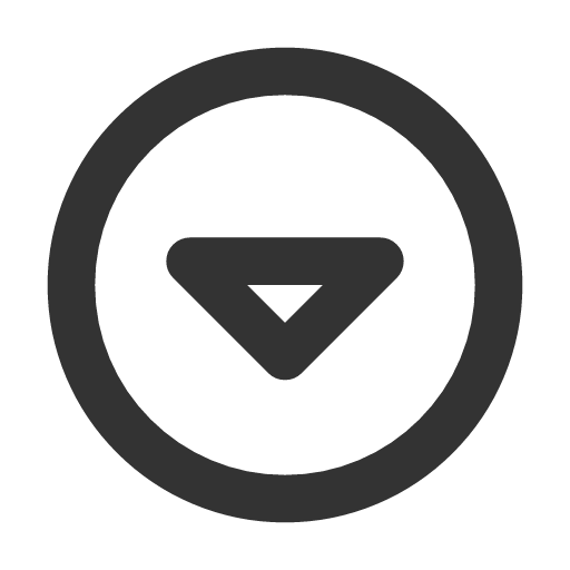 иконка circle caret down, circle, caret, down, стрелка,