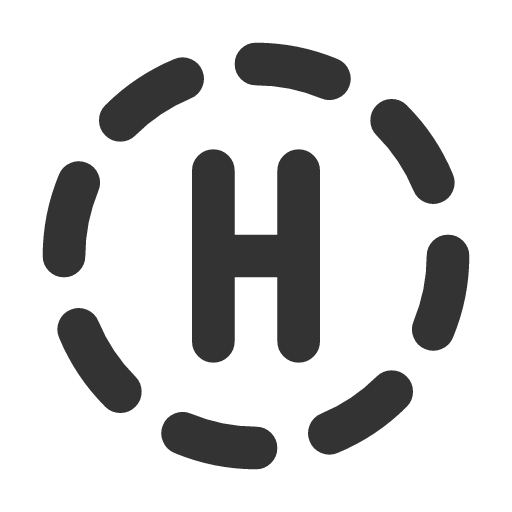 иконка circle dashed letter h, circle, dashed, letter, почта,