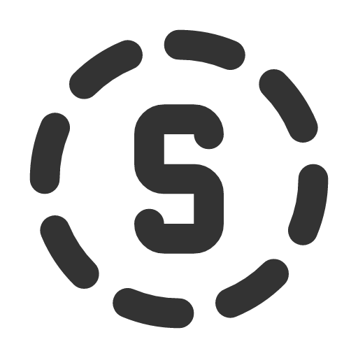 иконка circle dashed letter s, circle, dashed, letter, почта,