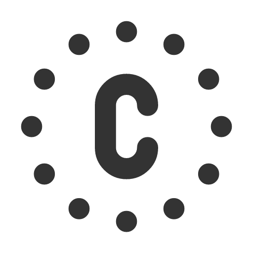 иконка circle dotted letter c, circle, dotted, letter, почта,