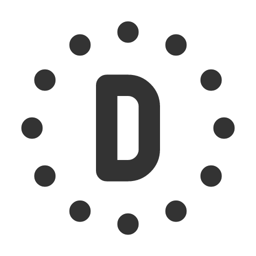 иконка circle dotted letter d, circle, dotted, letter, почта,