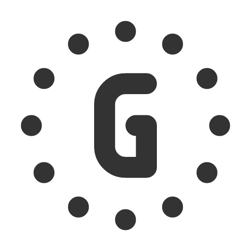 иконка circle dotted letter g, circle, dotted, letter, почта,