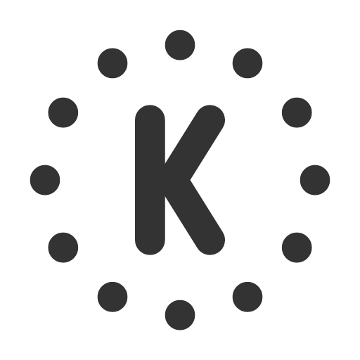 иконка circle dotted letter k, circle, dotted, letter, почта,