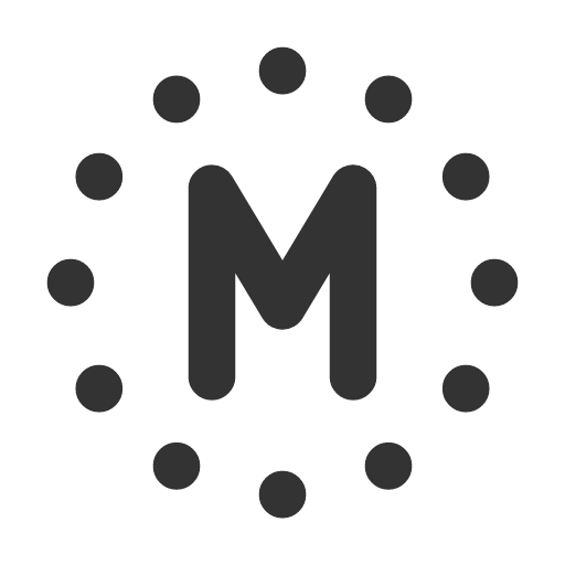 иконка circle dotted letter m, circle, dotted, letter, почта,