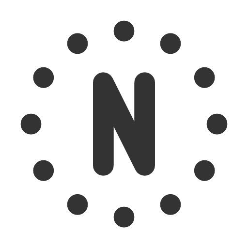 иконка circle dotted letter n, circle, dotted, letter, почта,