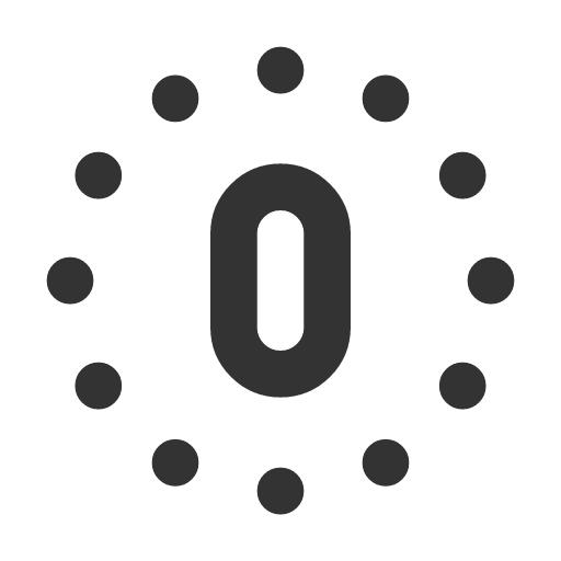 иконка circle dotted letter o, circle, dotted, letter, почта,