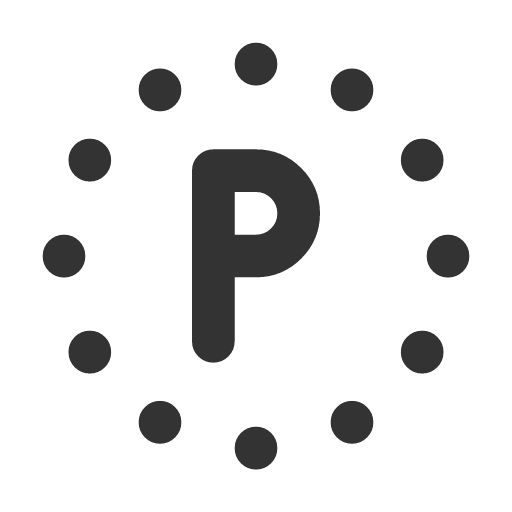 иконка circle dotted letter p, circle, dotted, letter, почта,