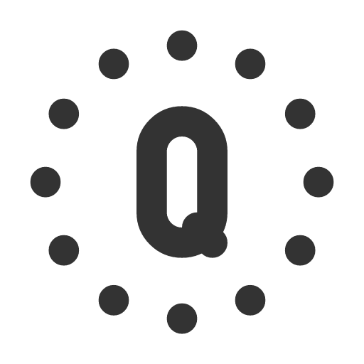 иконка circle dotted letter q, circle, dotted, letter, почта,