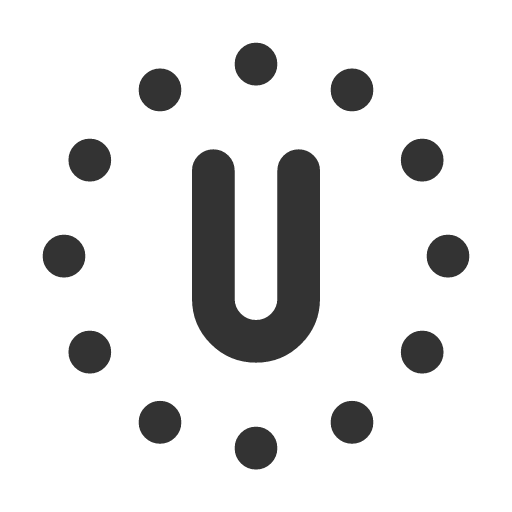 иконка circle dotted letter u, circle, dotted, letter, почта,