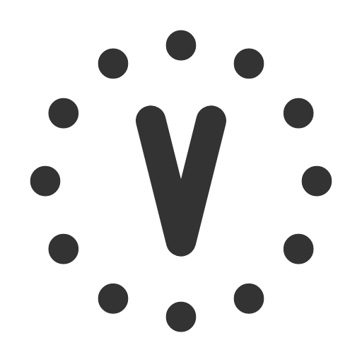 иконка circle dotted letter v, circle, dotted, letter, почта,