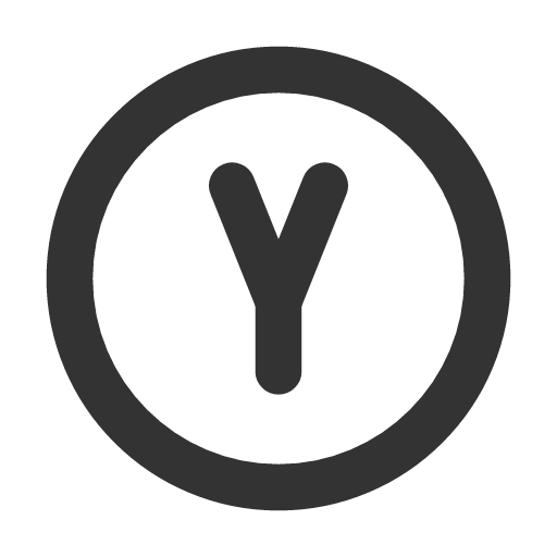 иконка circle letter y, circle, letter, почта,