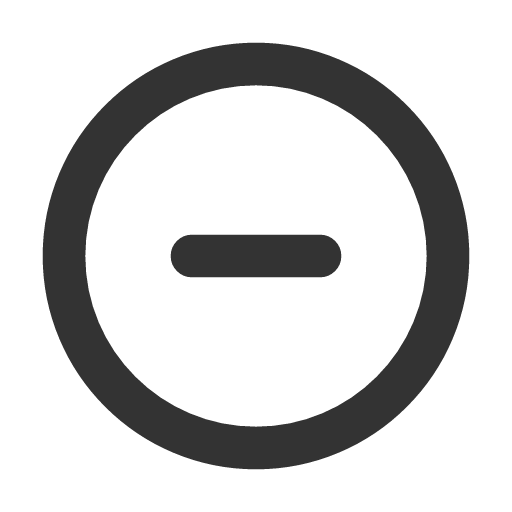 иконка circle minus, circle, minus, минус,