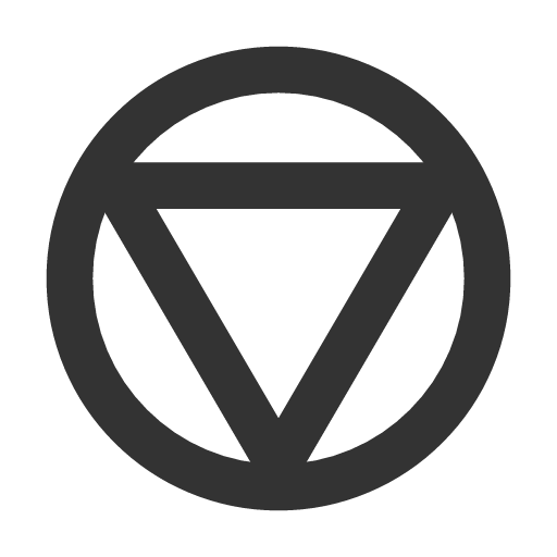 иконка circle triangle, circle, triangle, треугольник,