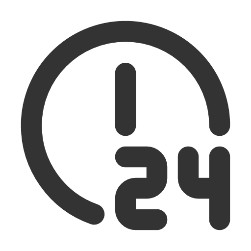 иконка clock, часы,