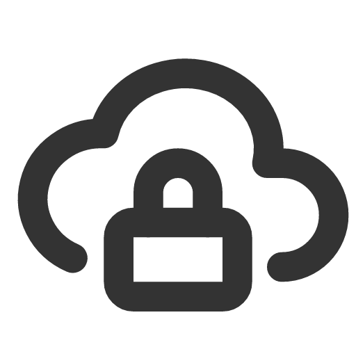иконка cloud lock, cloud, облако, lock, замок,