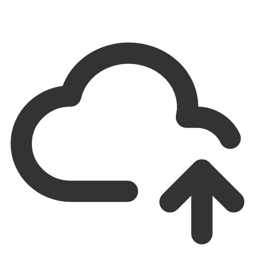 иконка cloud up, cloud, облако, up, стрелка вверх,
