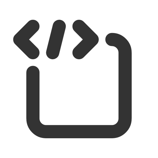 иконка codeblock,