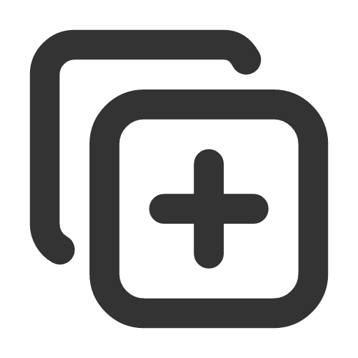 иконка copy plus, copy, копия, plus, плюс,