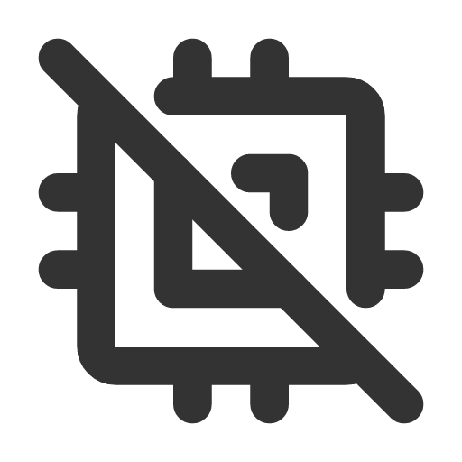 иконка cpu off, cpu, чип, off,