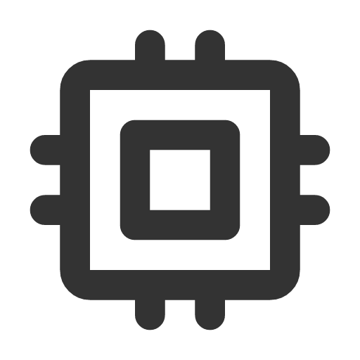 иконка cpu, чип,