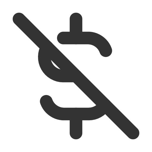 иконка currency dollar off, currency, dollar, доллар, off,