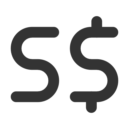 иконка currency dollar singapore, currency, dollar, доллар, singapore, сингапур,